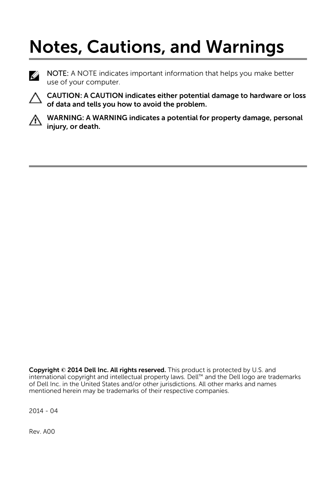 Dell P264001, 17-5748, 9264 owner manual 