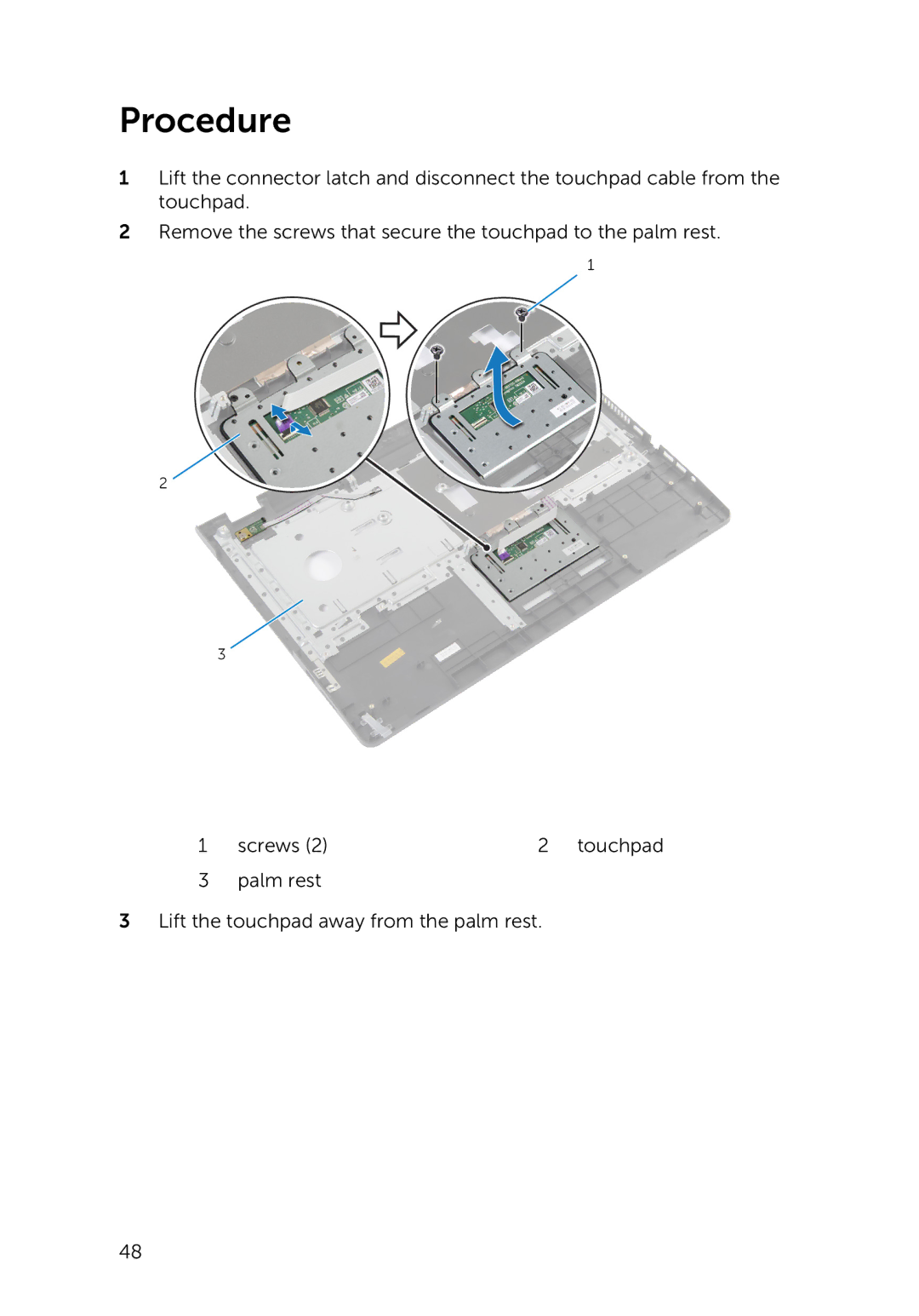 Dell 17-5748, 9264, P264001 owner manual Procedure 