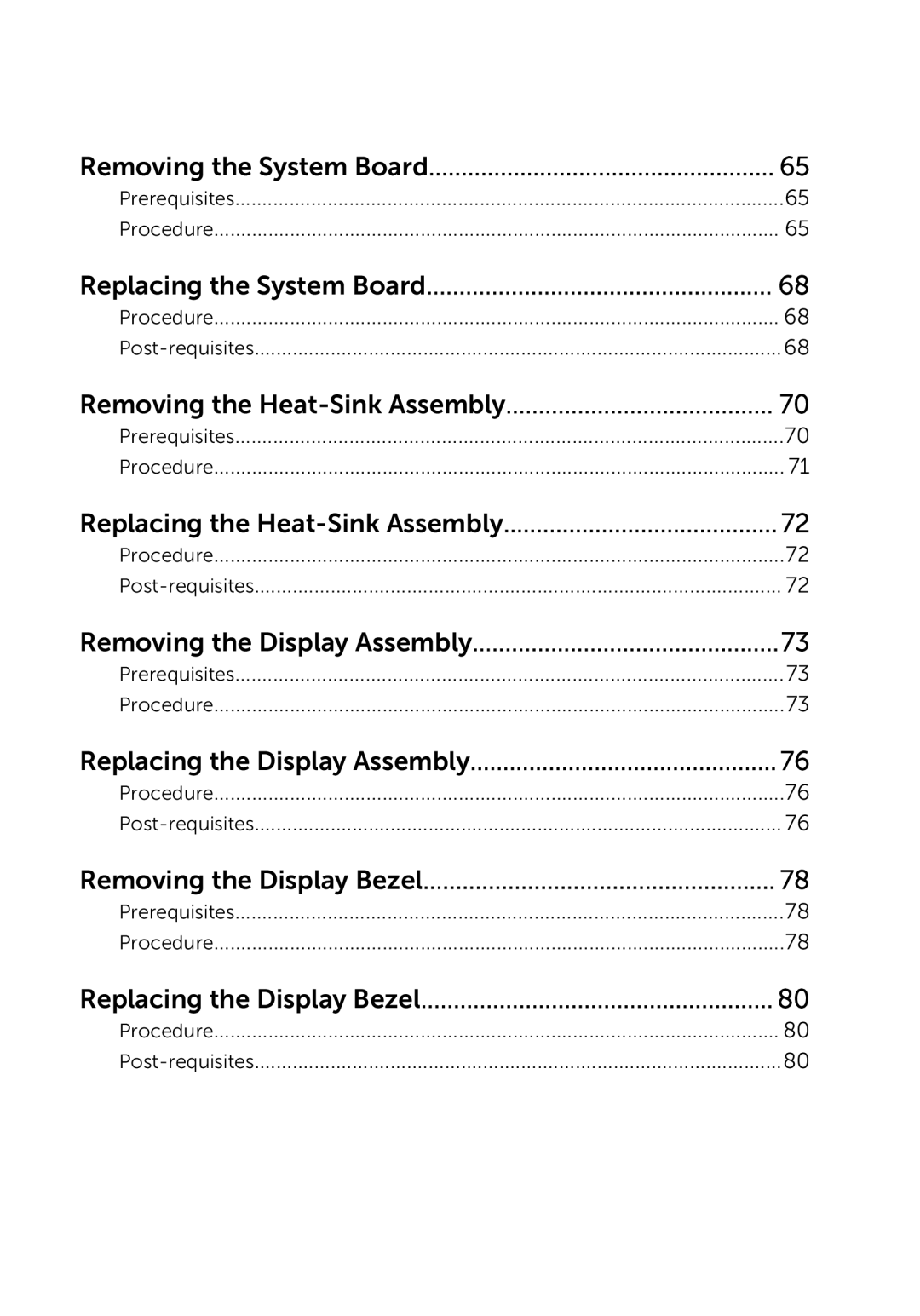 Dell 9264, 17-5748, P264001 owner manual Removing the System Board 