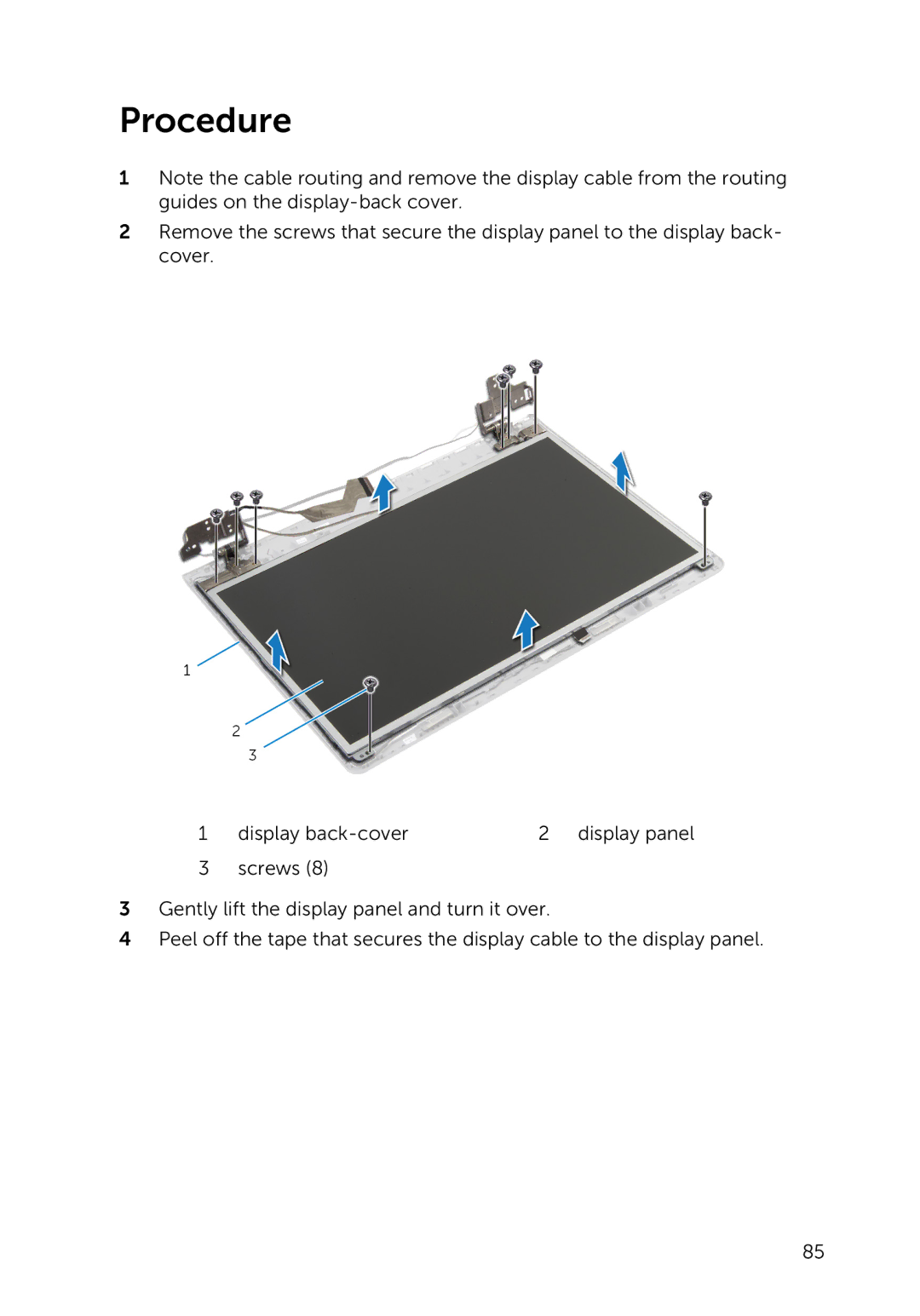 Dell 9264, 17-5748, P264001 owner manual Procedure 