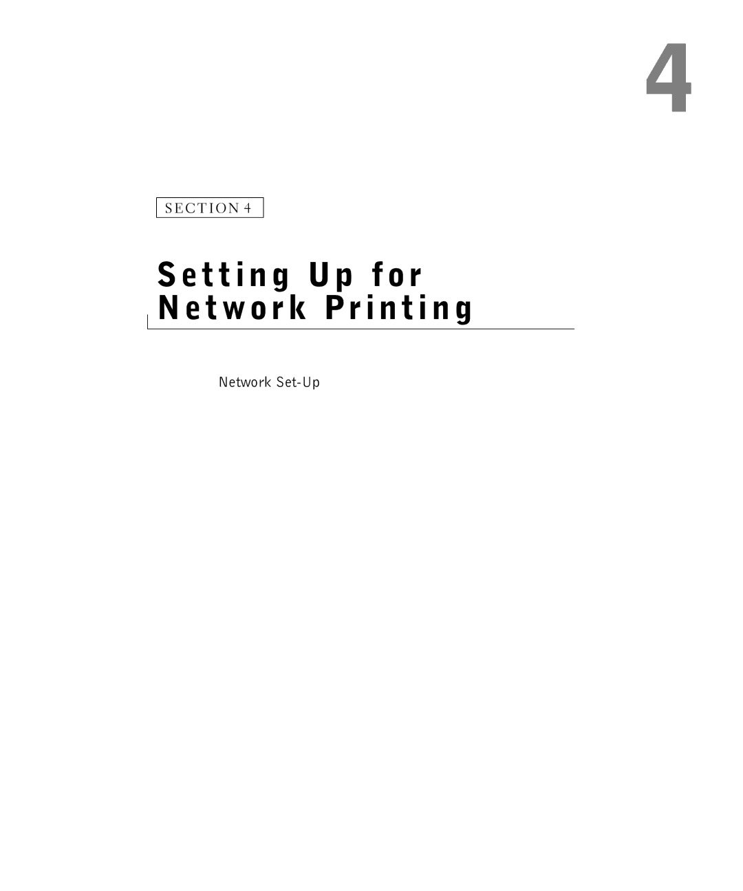 Dell 1700N owner manual Setting Up for Network Printing 