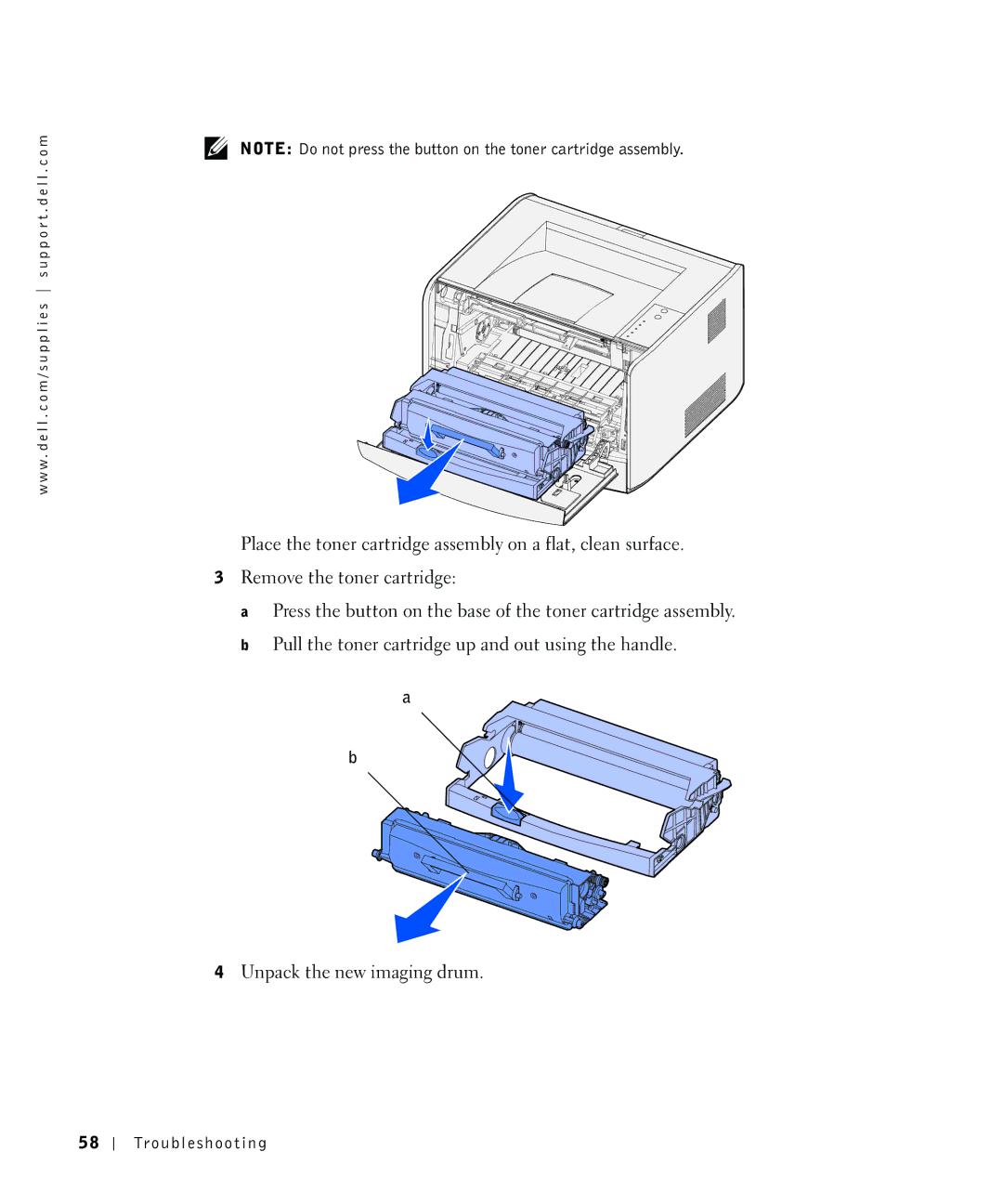 Dell 1700N owner manual Troubleshooting 