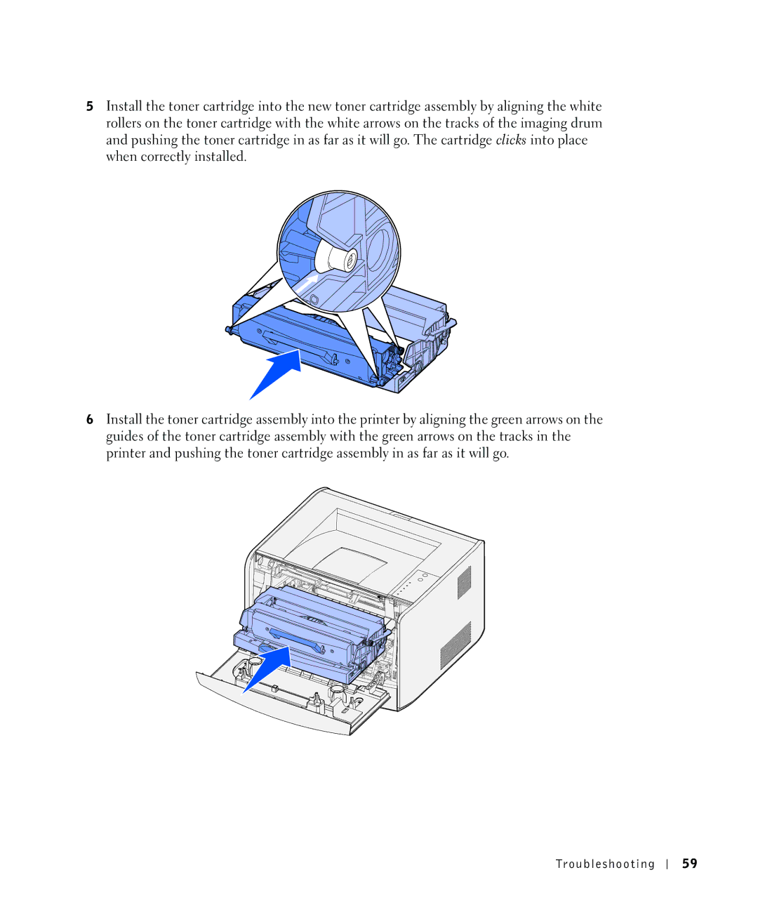 Dell 1700N owner manual Troubleshooting 