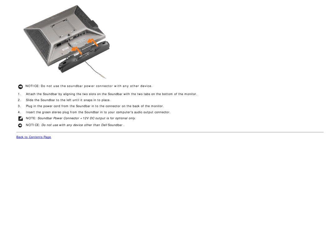 Dell 1707FP appendix Back to Contents 