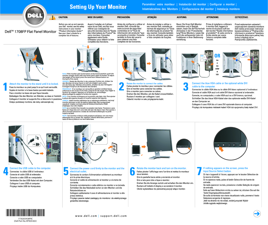 Dell 1708FP appendix 