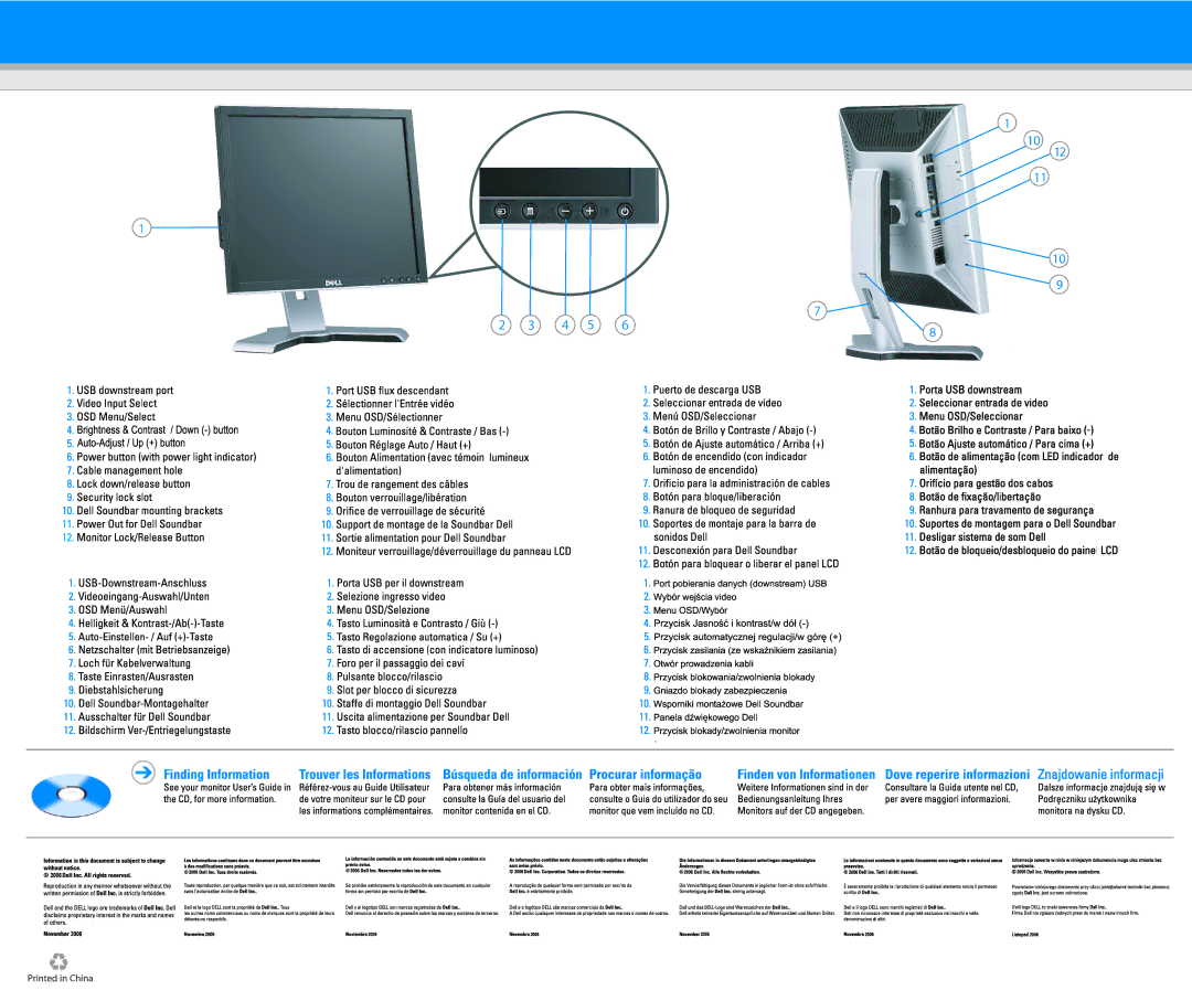 Dell 1708FP appendix 