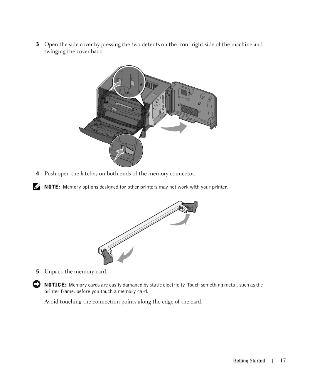 Dell 1710n owner manual Getting Started 