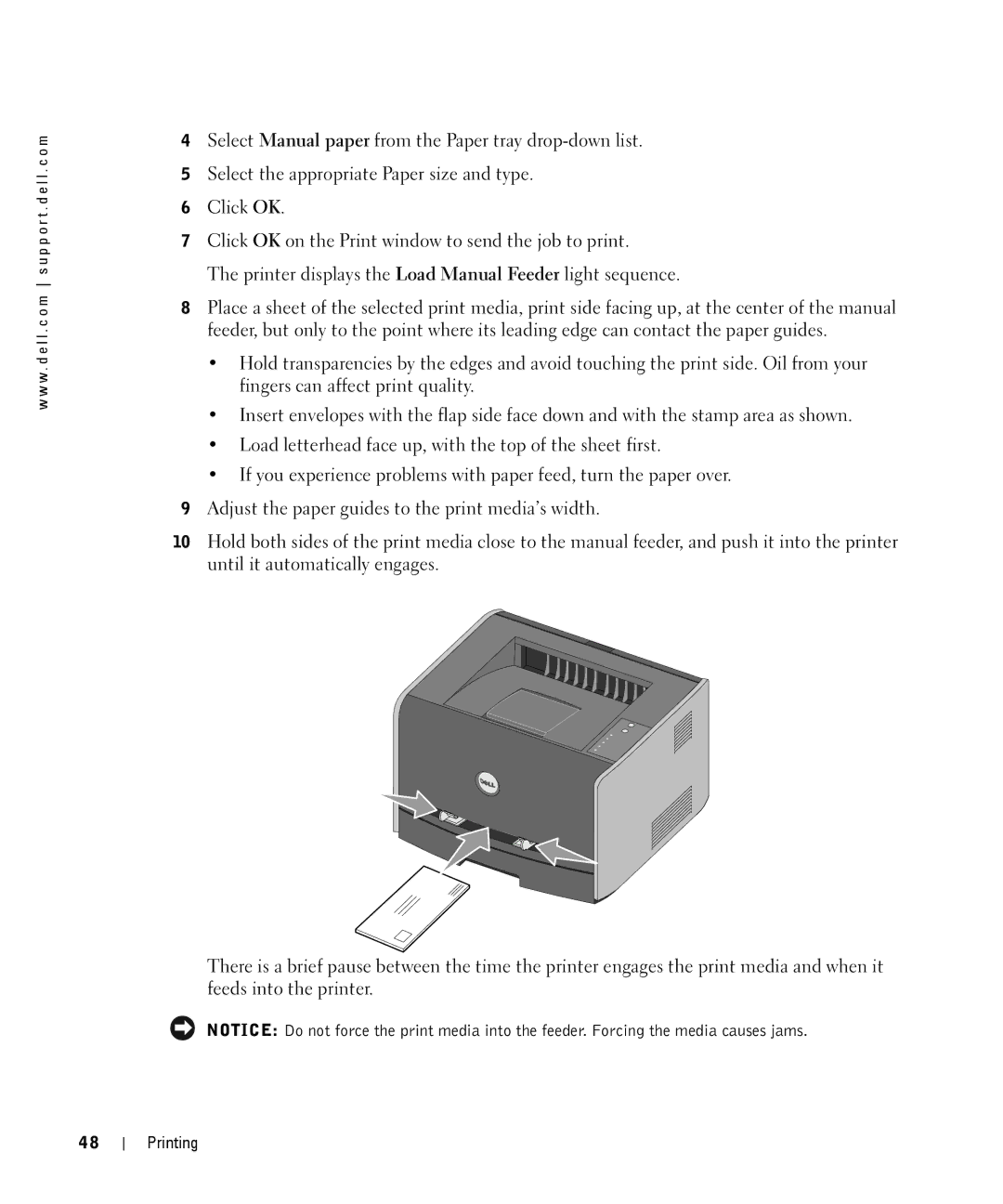 Dell 1710n owner manual Printing 