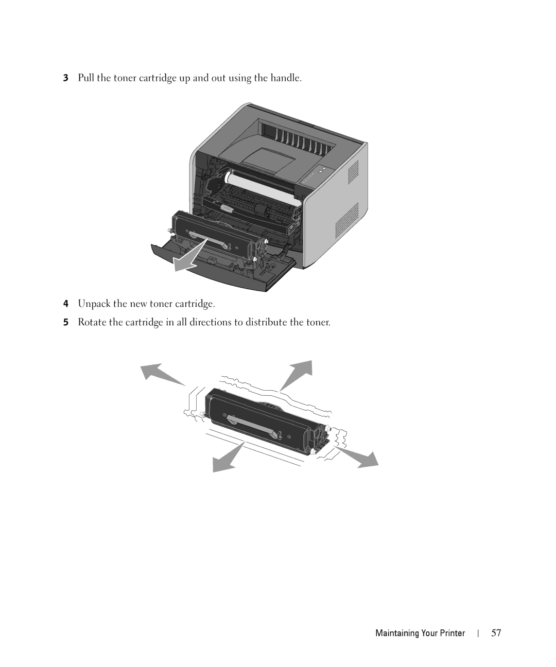 Dell 1710n owner manual Maintaining Your Printer 