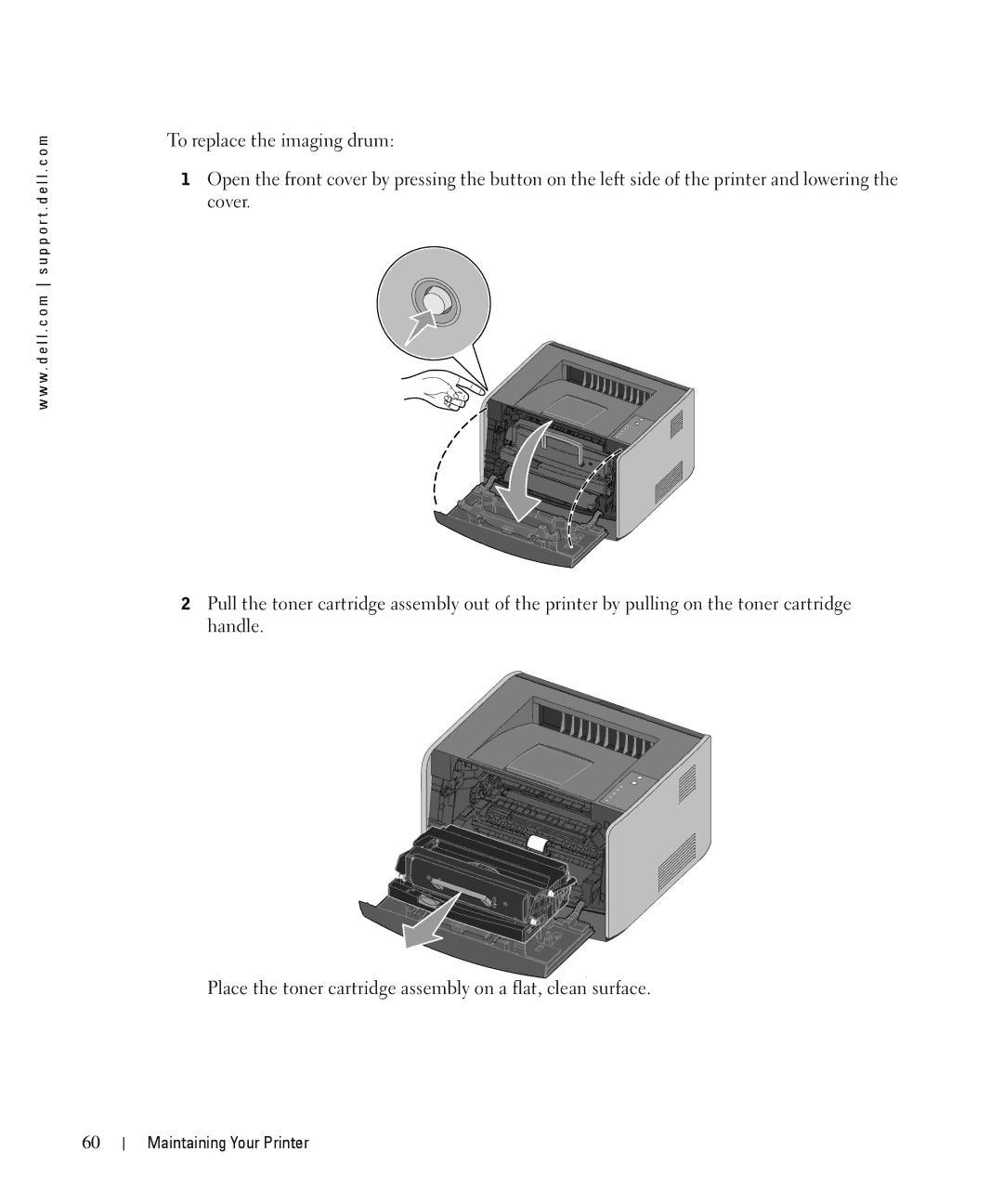 Dell 1710n owner manual Maintaining Your Printer 