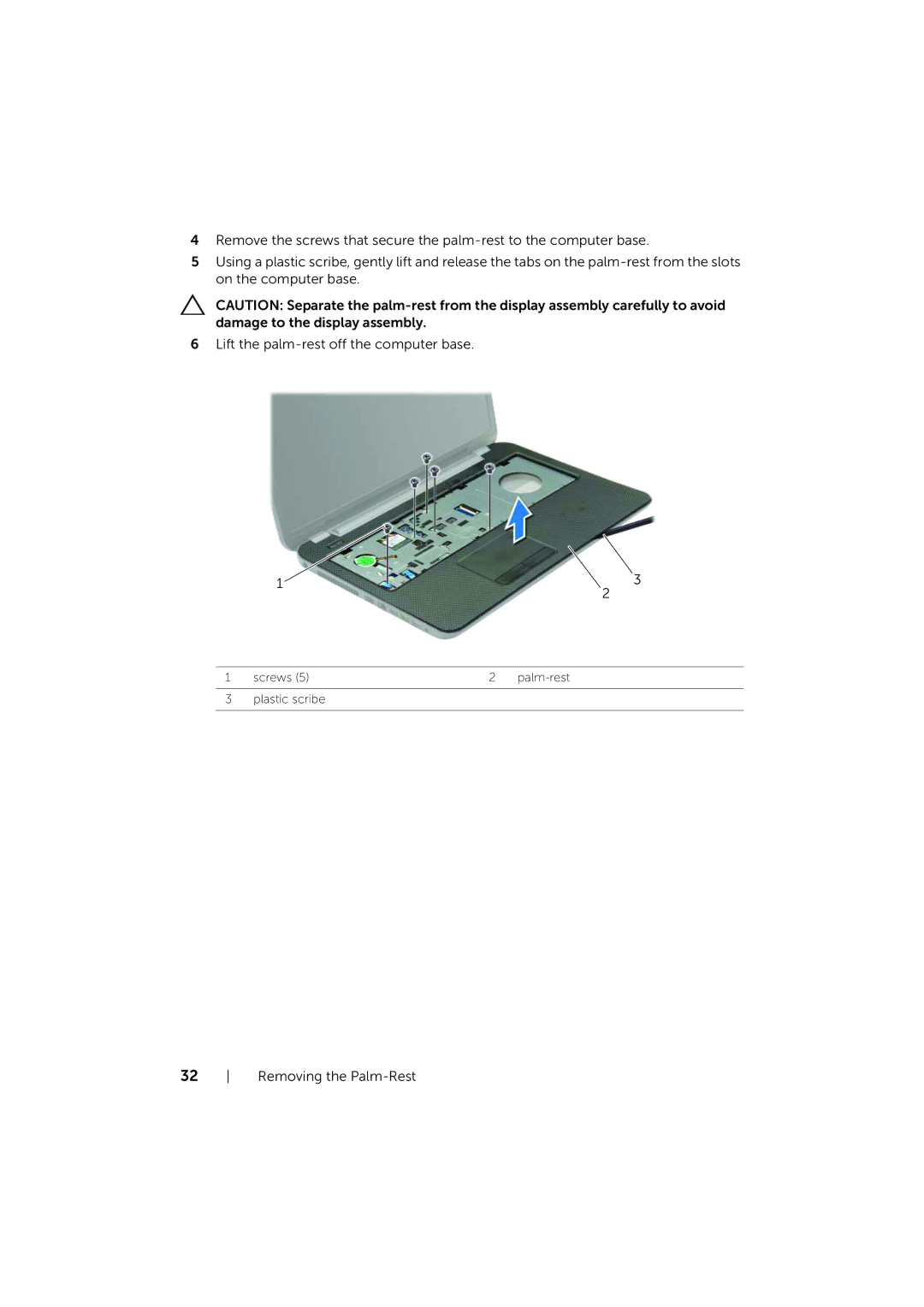 Dell 17/17R manual Plastic scribe 