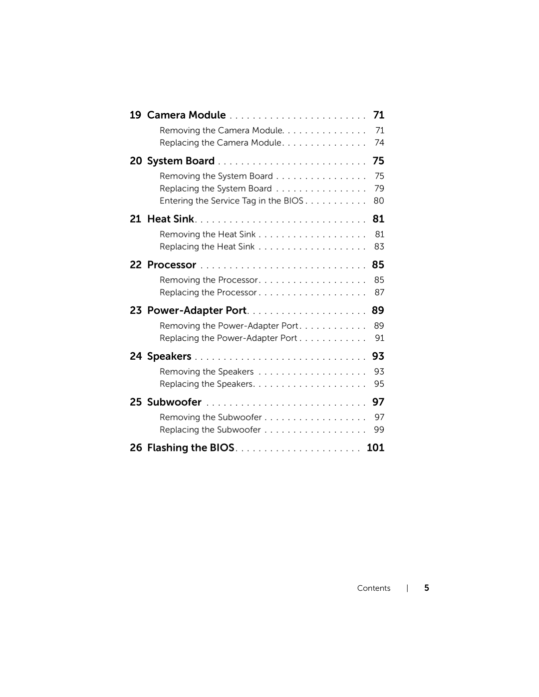 Dell 17R-7720, 17R-5720 owner manual 101 