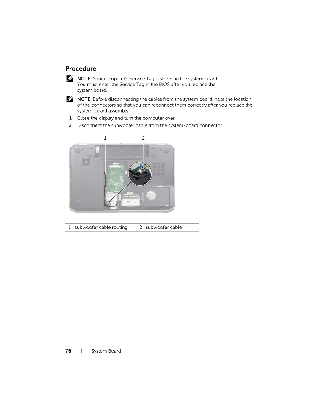 Dell 17R-5720, 17R-7720 owner manual Procedure 