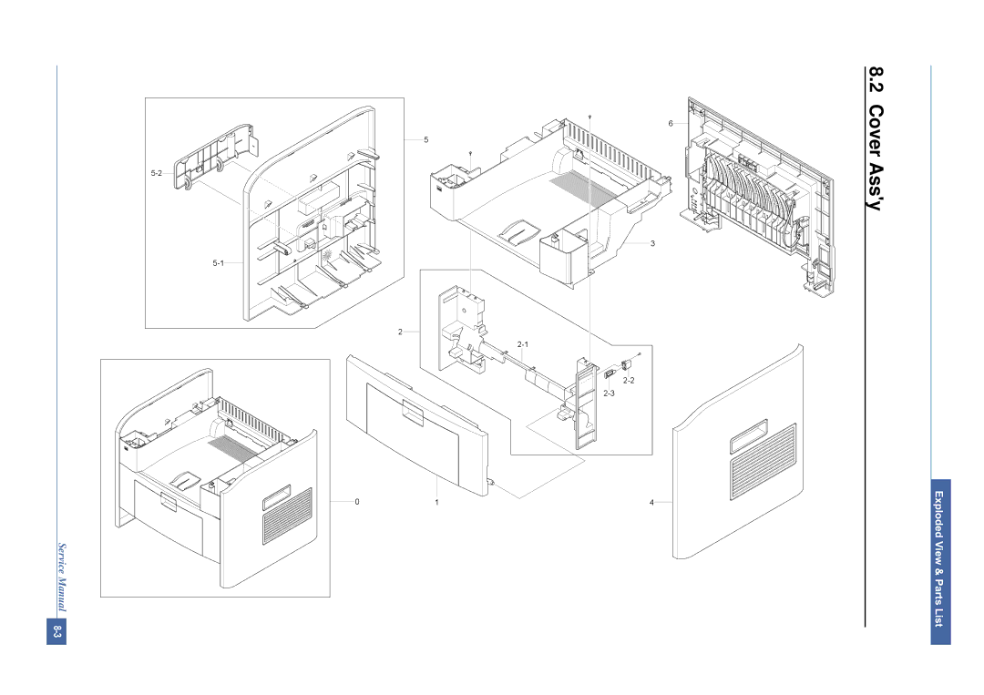 Dell 1815DN service manual Cover Assy 