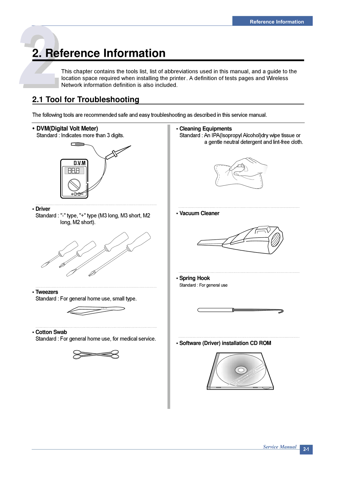 Dell 1815DN service manual Tool for Troubleshooting 