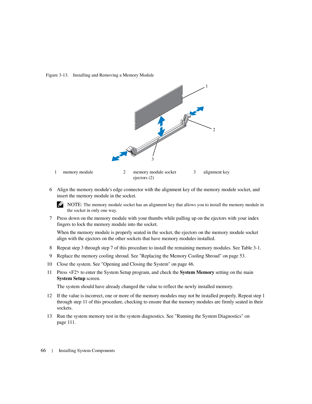 Dell 1950 owner manual Installing System Components 