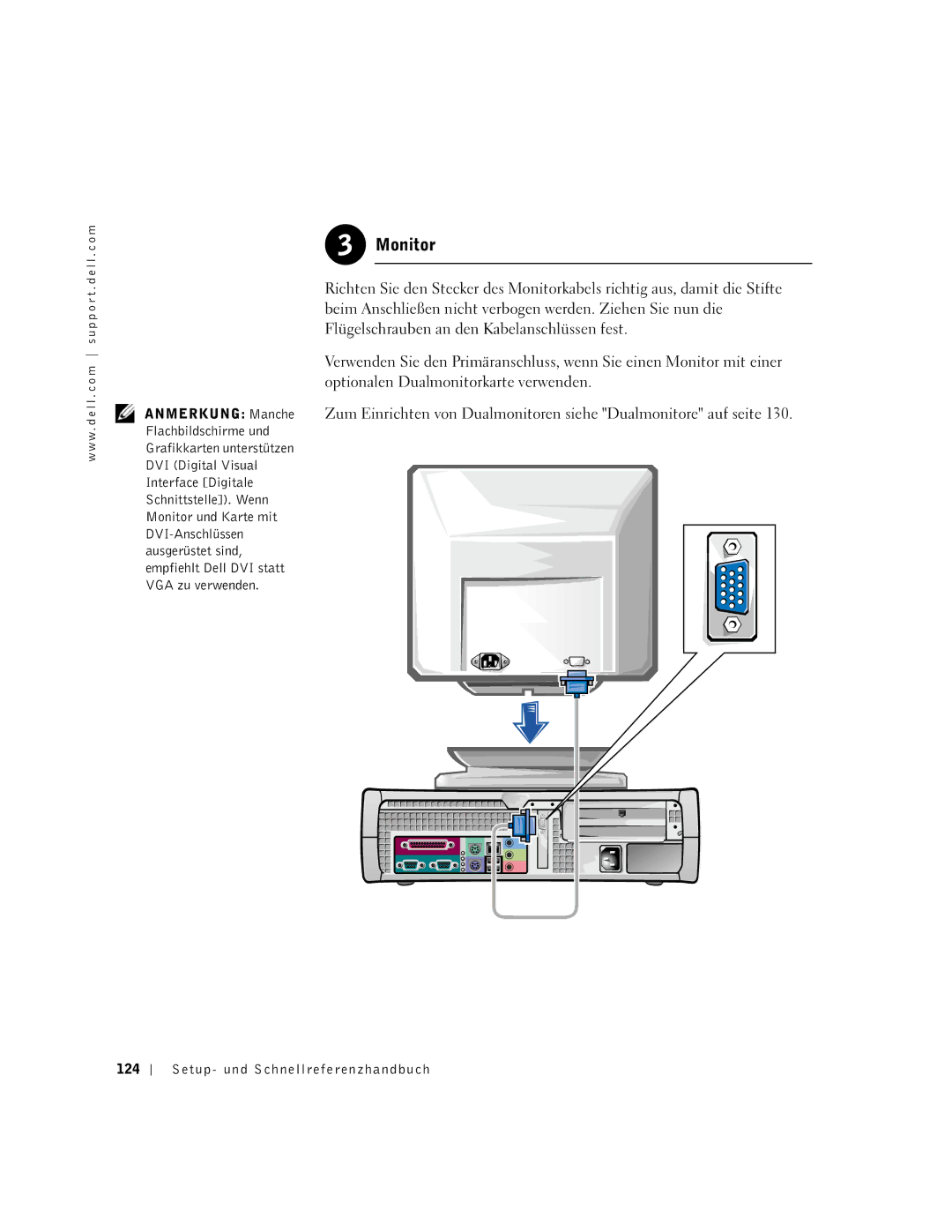 Dell 1G155 manual Monitor 