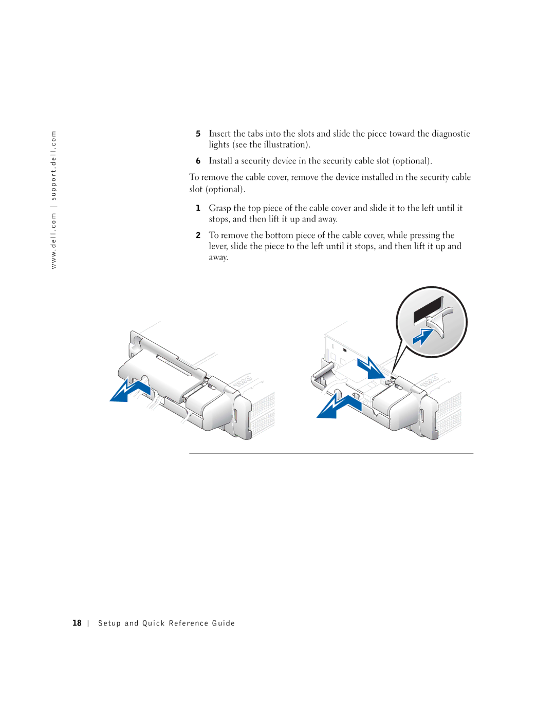 Dell 1U919 manual Setup and Quick Reference Guide 