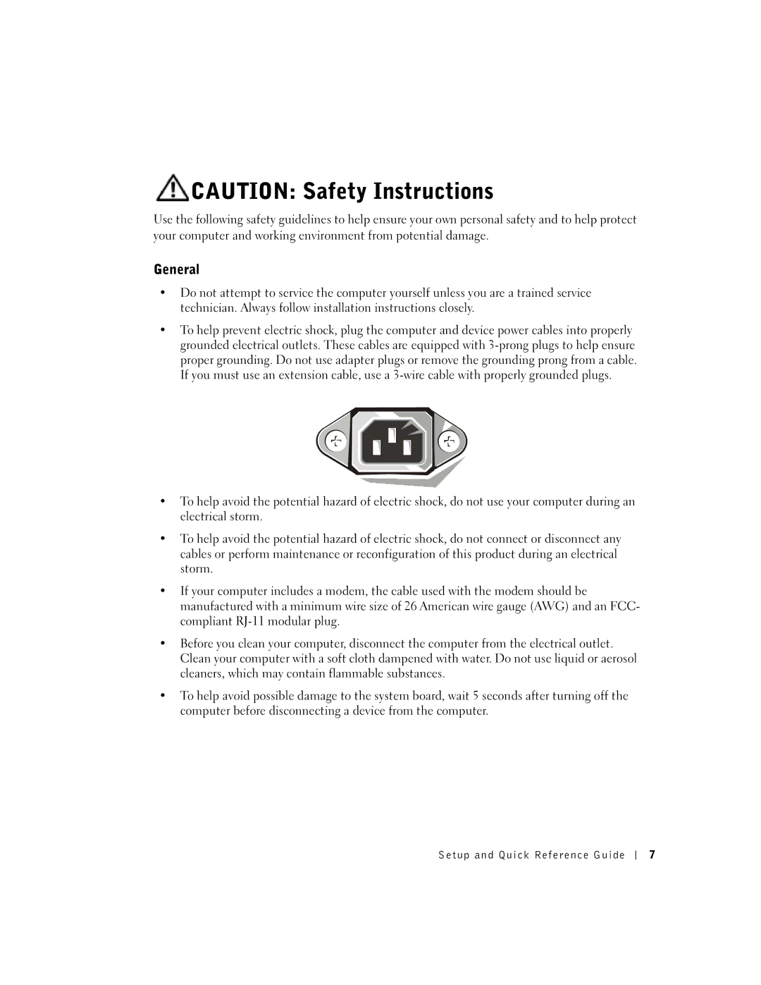 Dell 1U919 manual General 