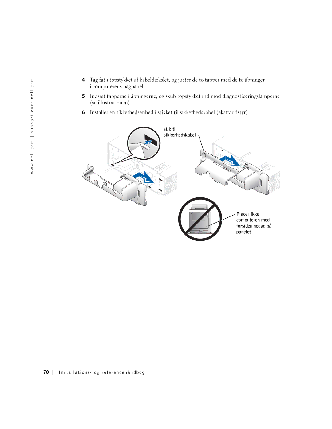 Dell 1U920 manual Installations- og referencehåndbog 