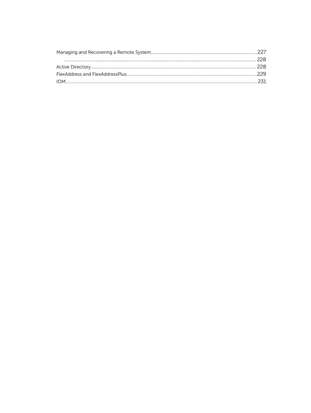 Dell manual 227, 228, 229, 231, Iom 