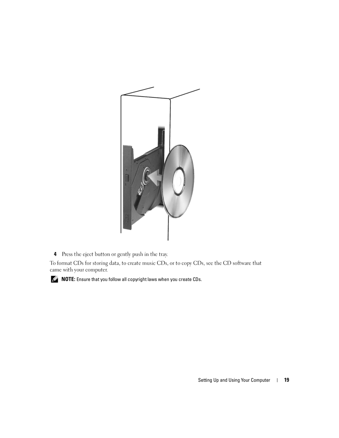 Dell 200 owner manual Setting Up and Using Your Computer 