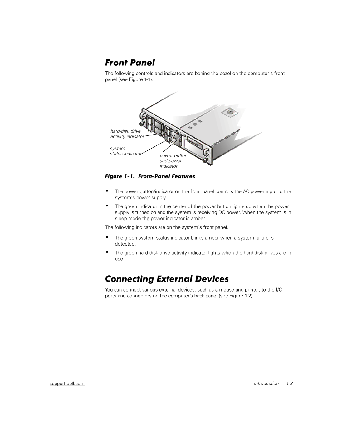 Dell 200 manual Support.dell.com Introduction 