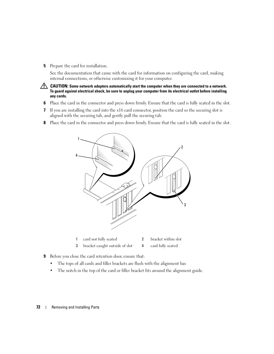 Dell 210 owner manual Removing and Installing Parts 