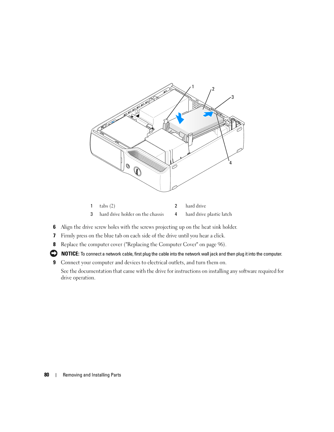 Dell 210 owner manual Removing and Installing Parts 