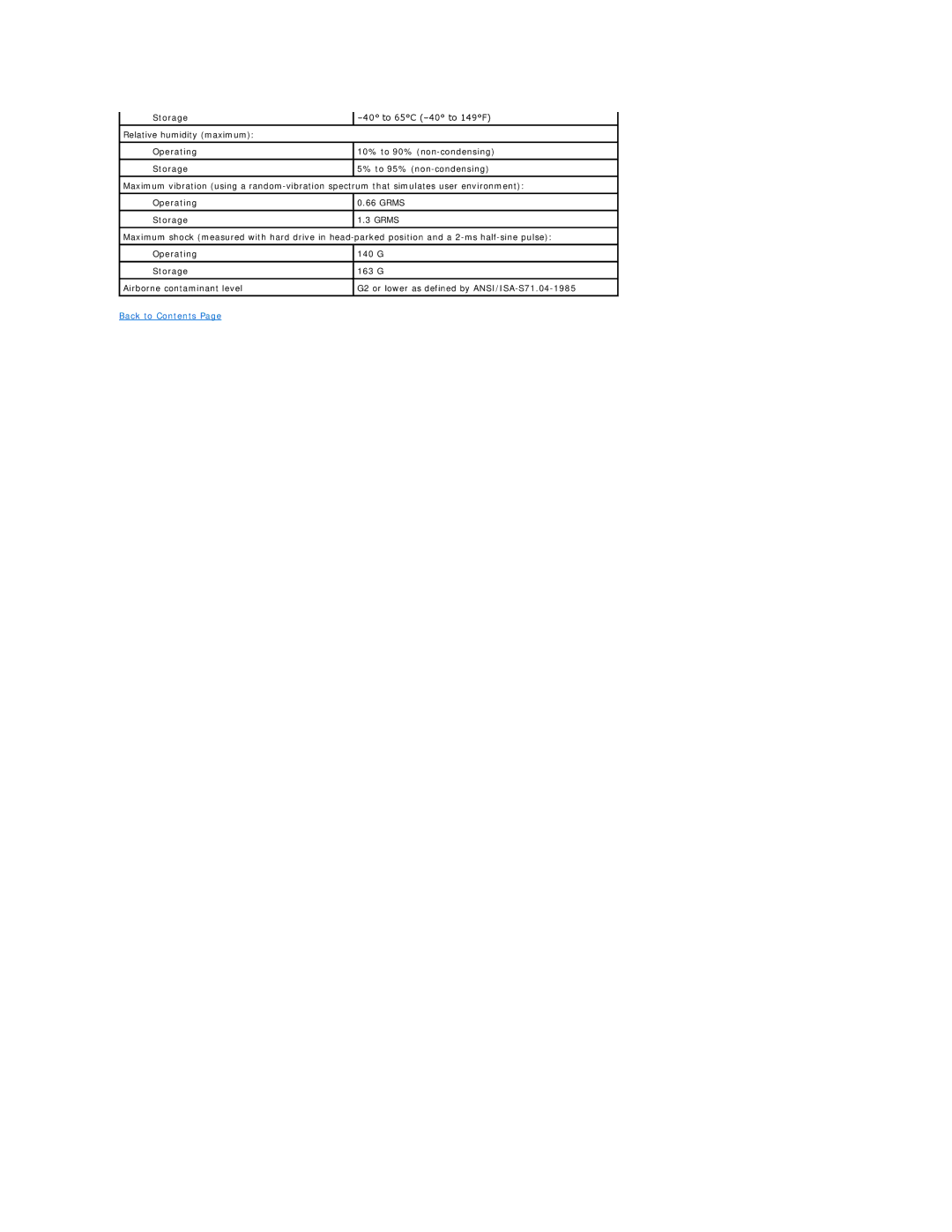 Dell 2100 specifications Back to Contents 