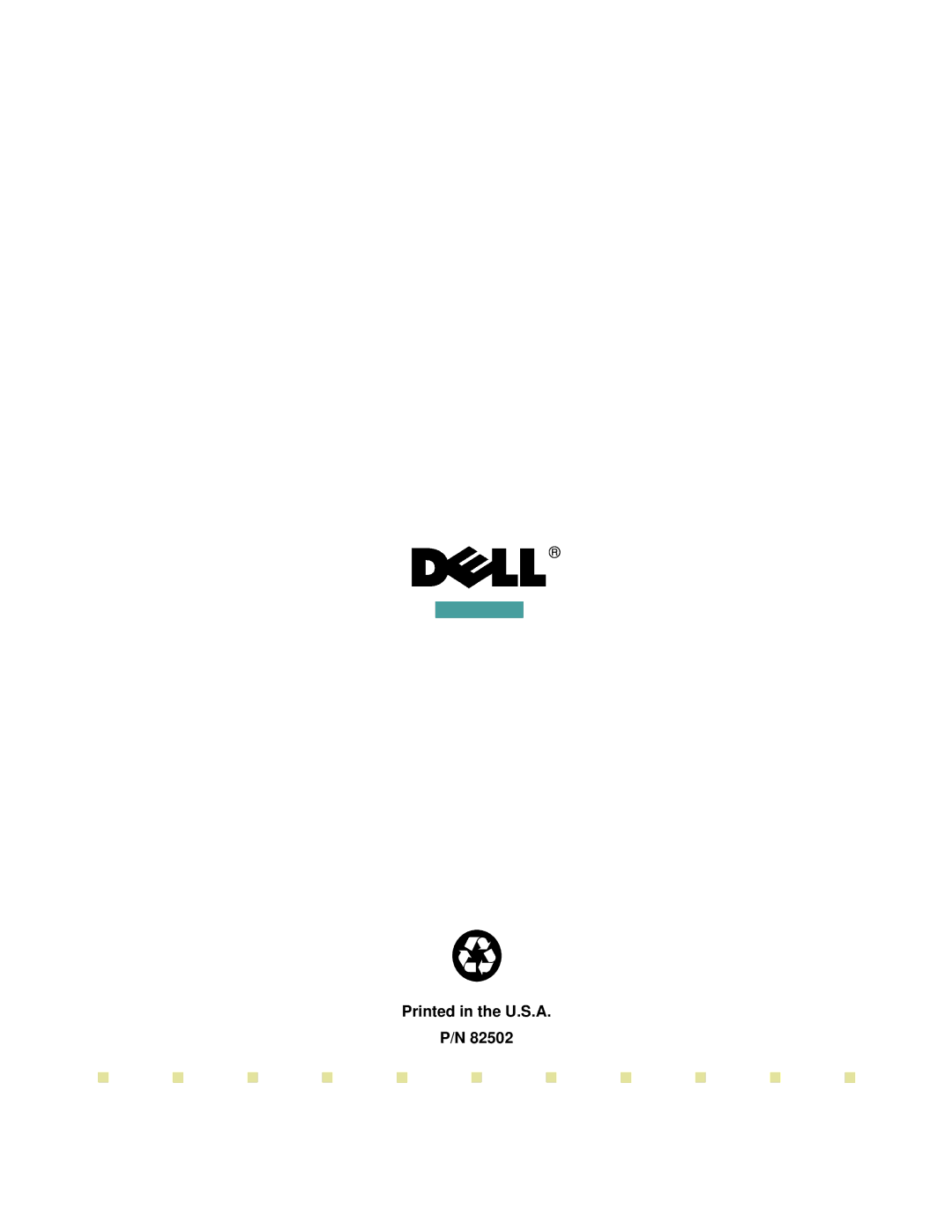 Dell 2100/180 service manual 