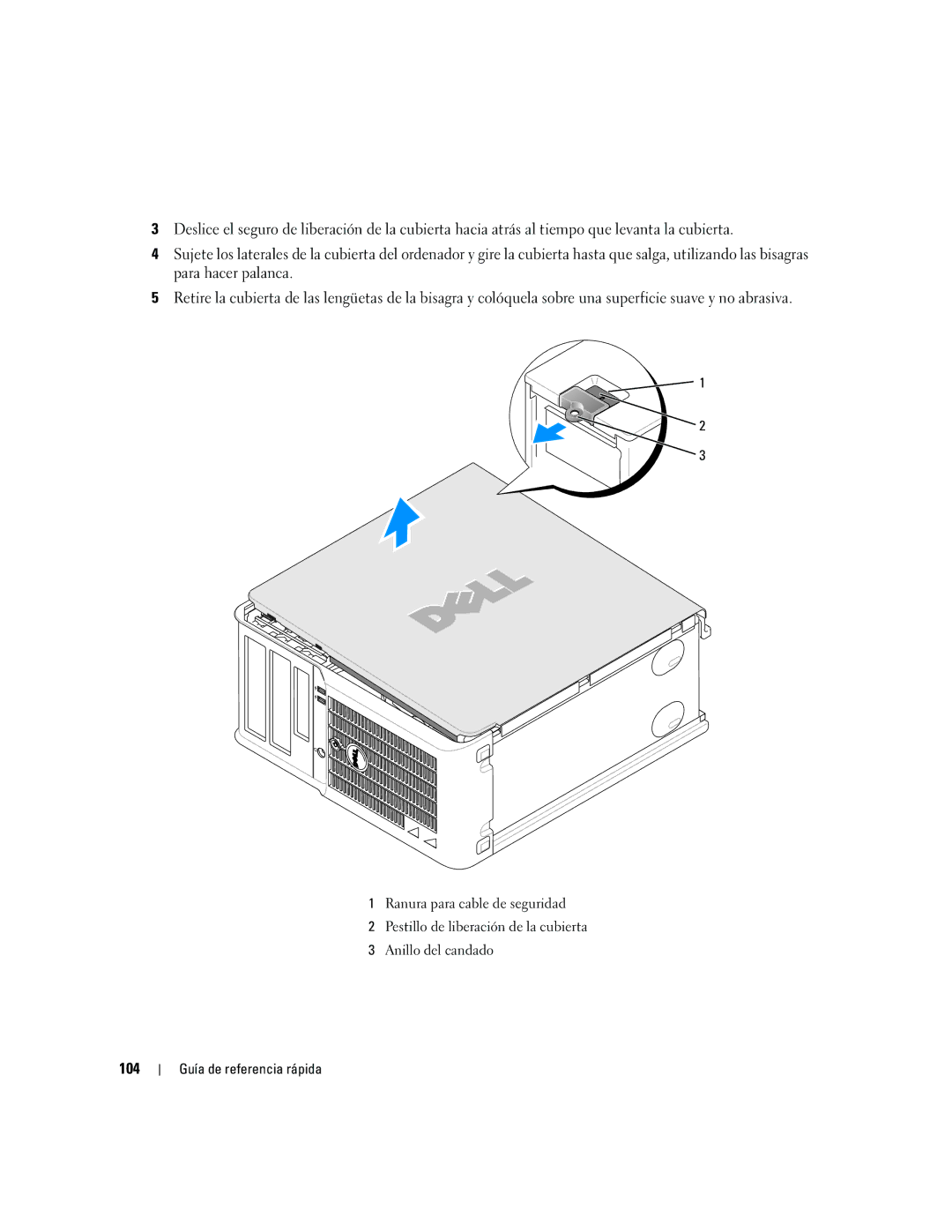 Dell 210L manual 104 