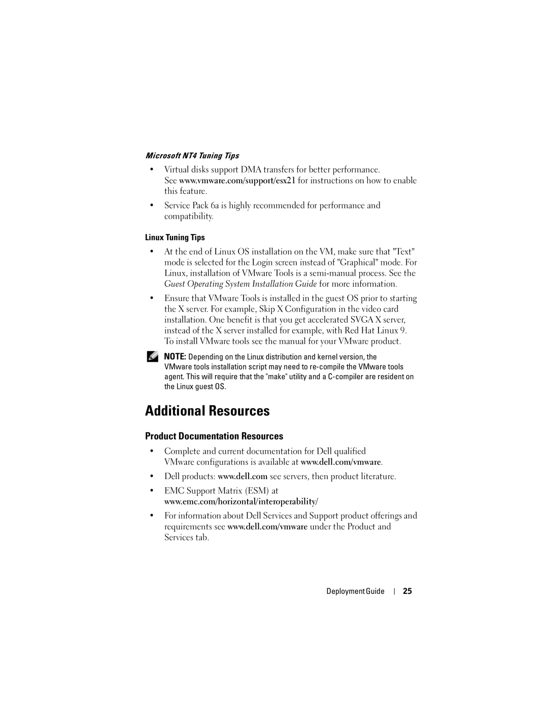 Dell 2.12 manual Additional Resources, Product Documentation Resources 