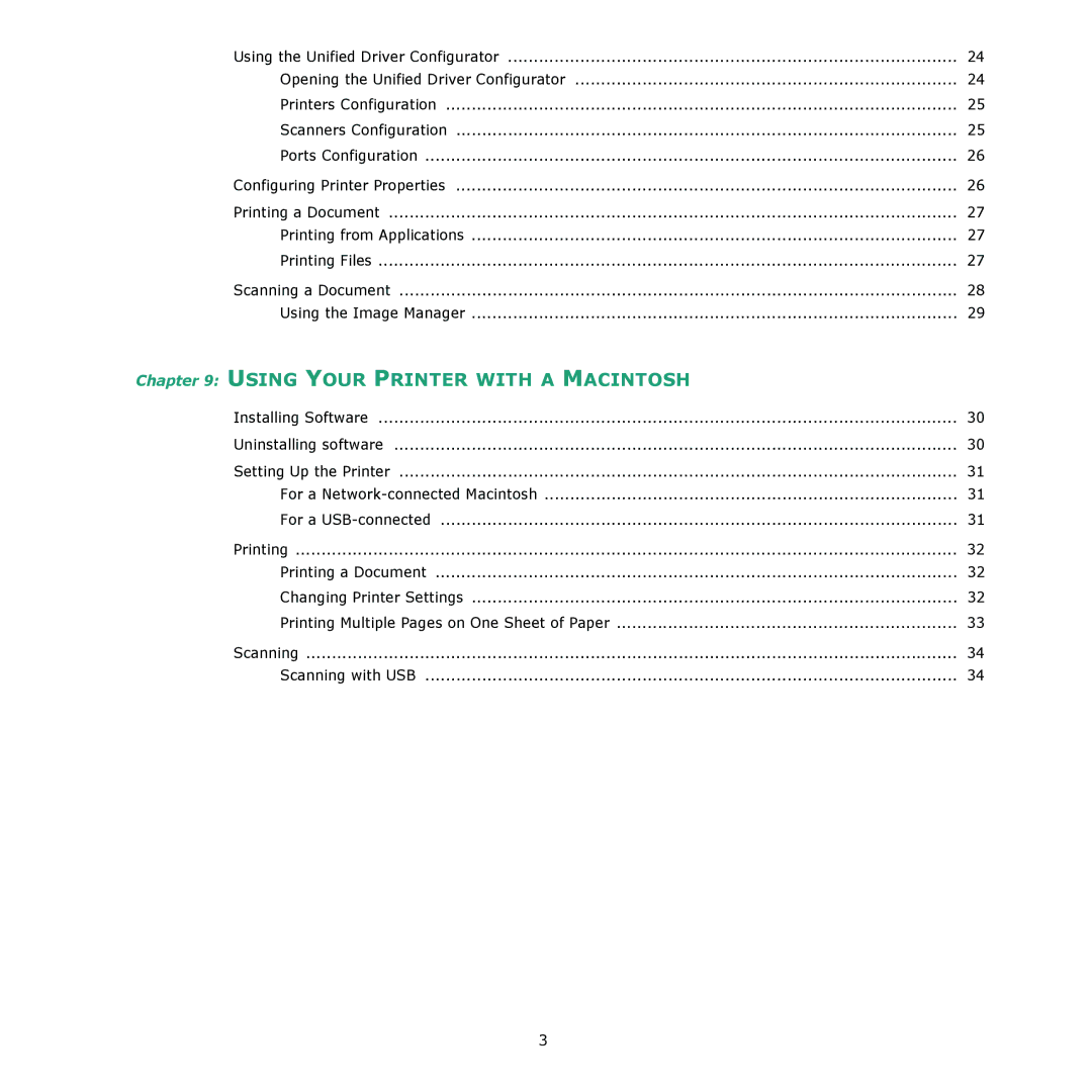 Dell 2145cn manual Using Your Printer with a Macintosh 