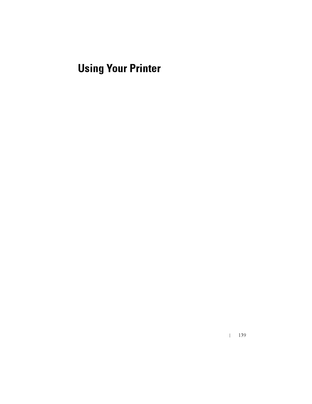 Dell 2150cn manual Using Your Printer, 139 