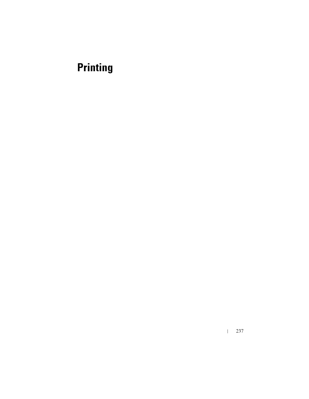 Dell 2150cn manual Printing, 237 