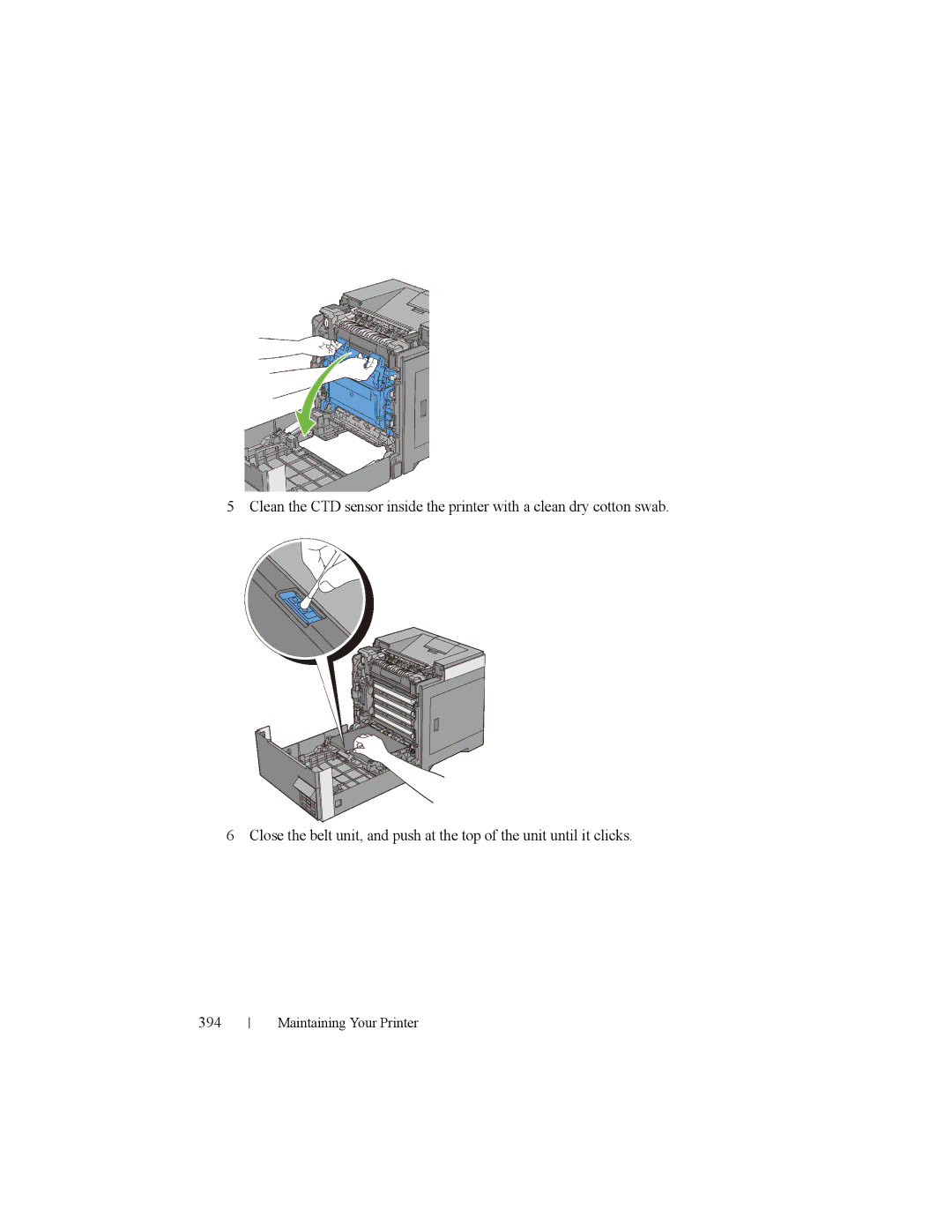 Dell 2150cn manual Maintaining Your Printer 