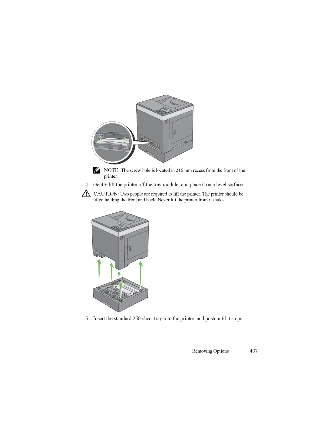 Dell 2150cn manual 407 