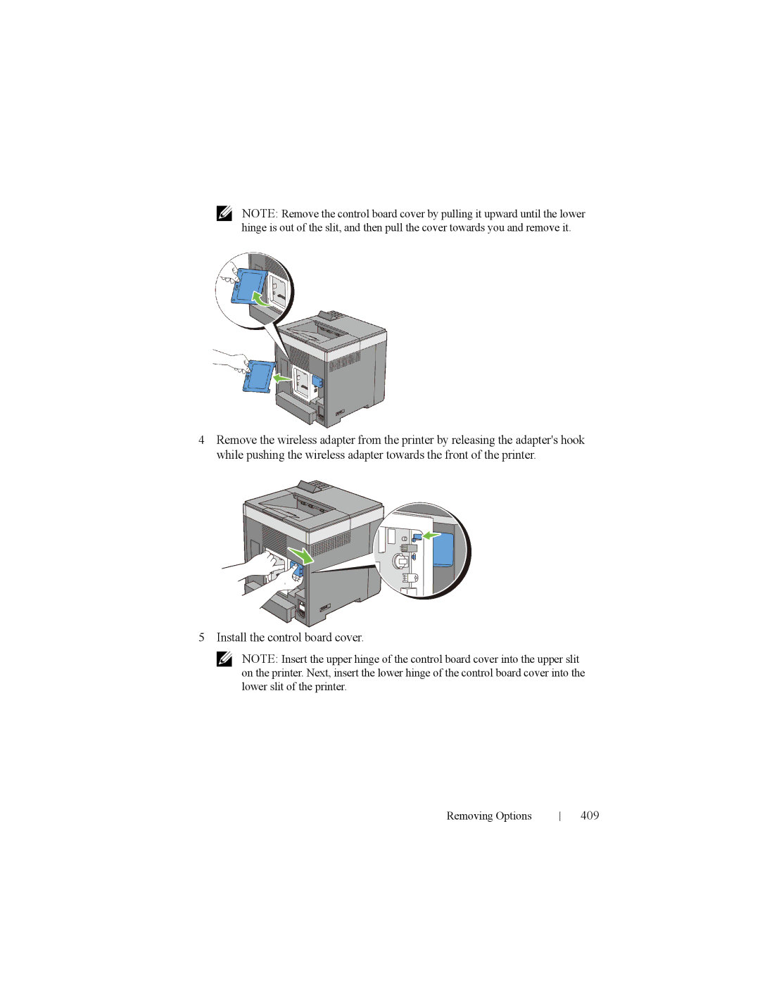 Dell 2150cn manual 409 