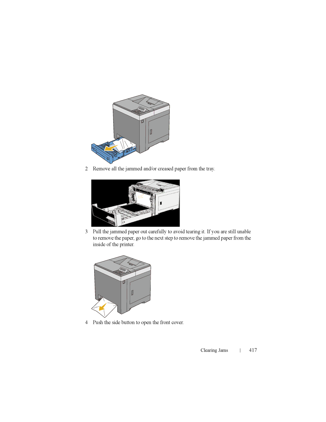 Dell 2150cn manual 417 