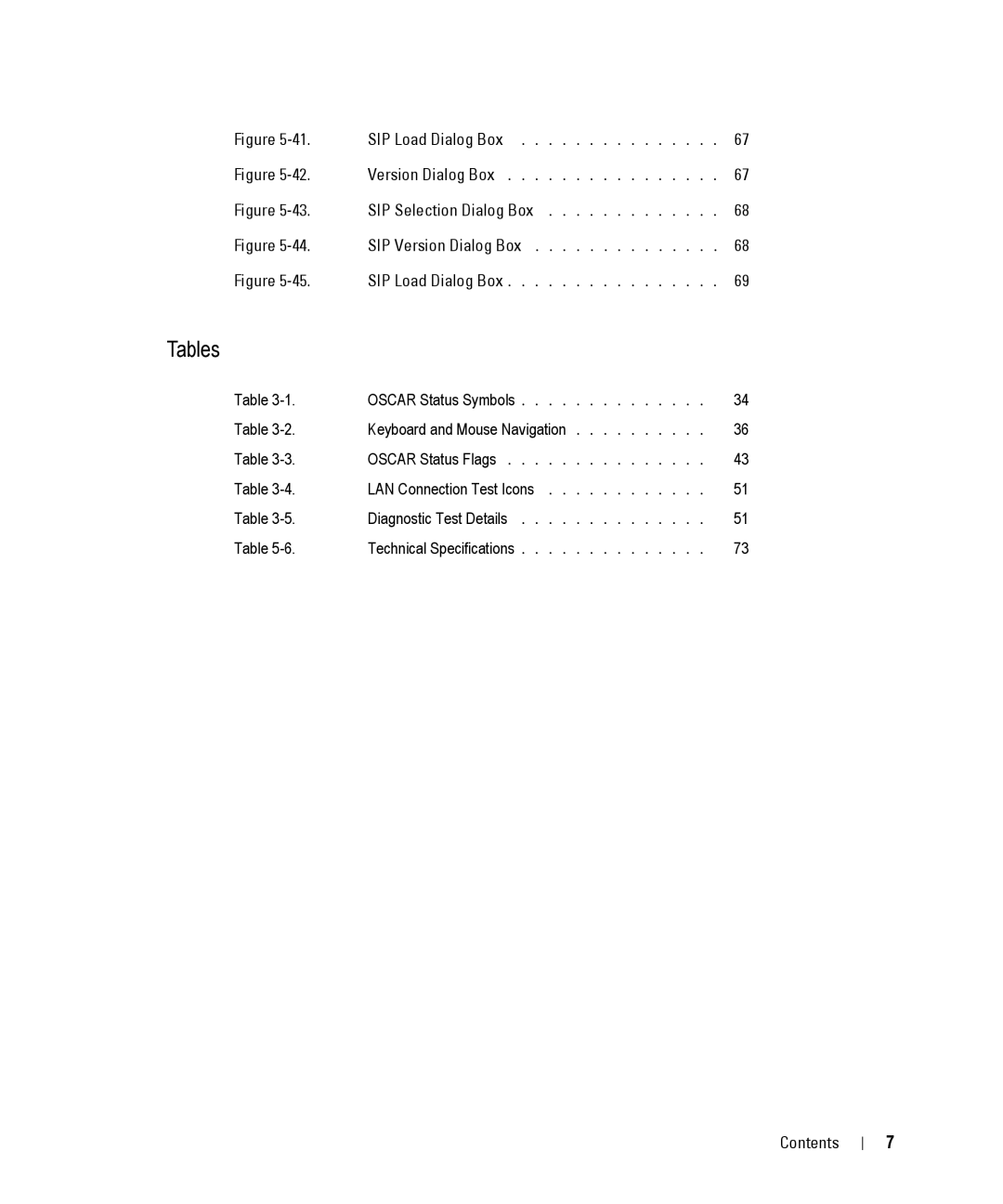 Dell 2161DS manual Tables 