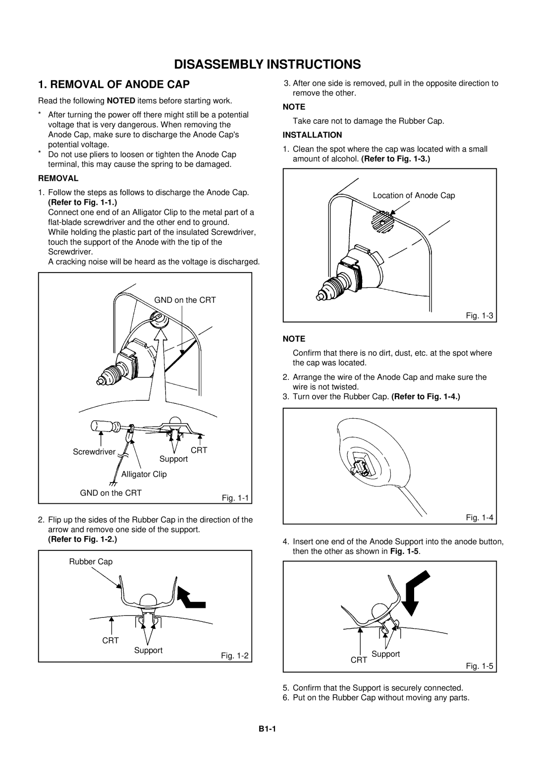 Dell 21N21E2 service manual Disassembly Instructions, Removal, Installation 