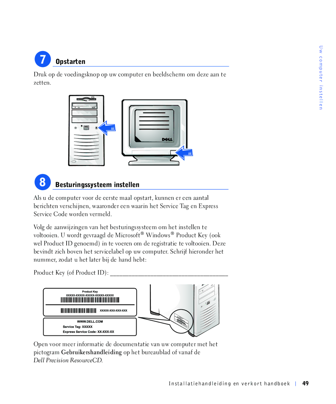 Dell 220 Systems, 4390398 manual 2SVWDUWHQ, Hvwxulqjvv\Vwhhplqvwhoohq 