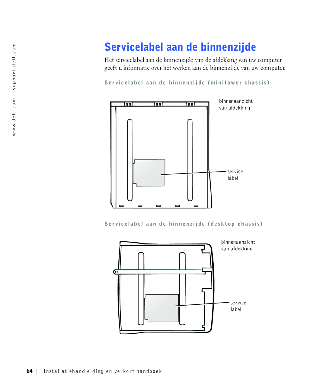 Dell 4390398, 220 Systems manual 6HUYLFHODEHODDQGHELQQHQLMGH, Elqqhqddqlfkw Ydqdighnnlqj 