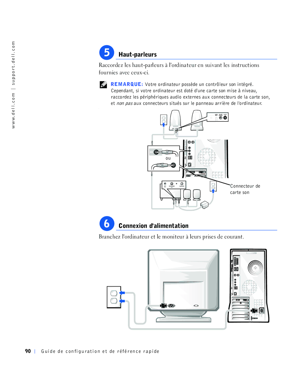 Dell 4390398, 220 Systems +Dxwsduohxuv, Rqqhlrqgdolphqwdwlrq, Fduwhvrq, UDQFKHORUGLQDWHXUHWOHPRQLWHXUjOHXUVSULVHVGHFRXUDQW 