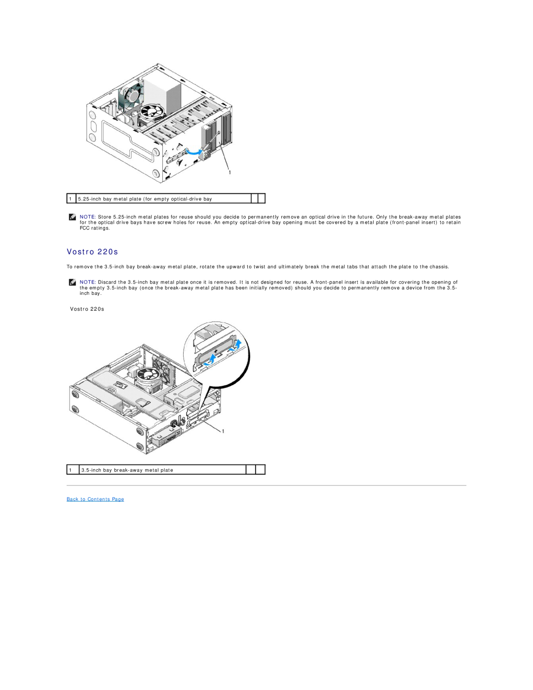 Dell 220S, 420 manual Vostro 220s 