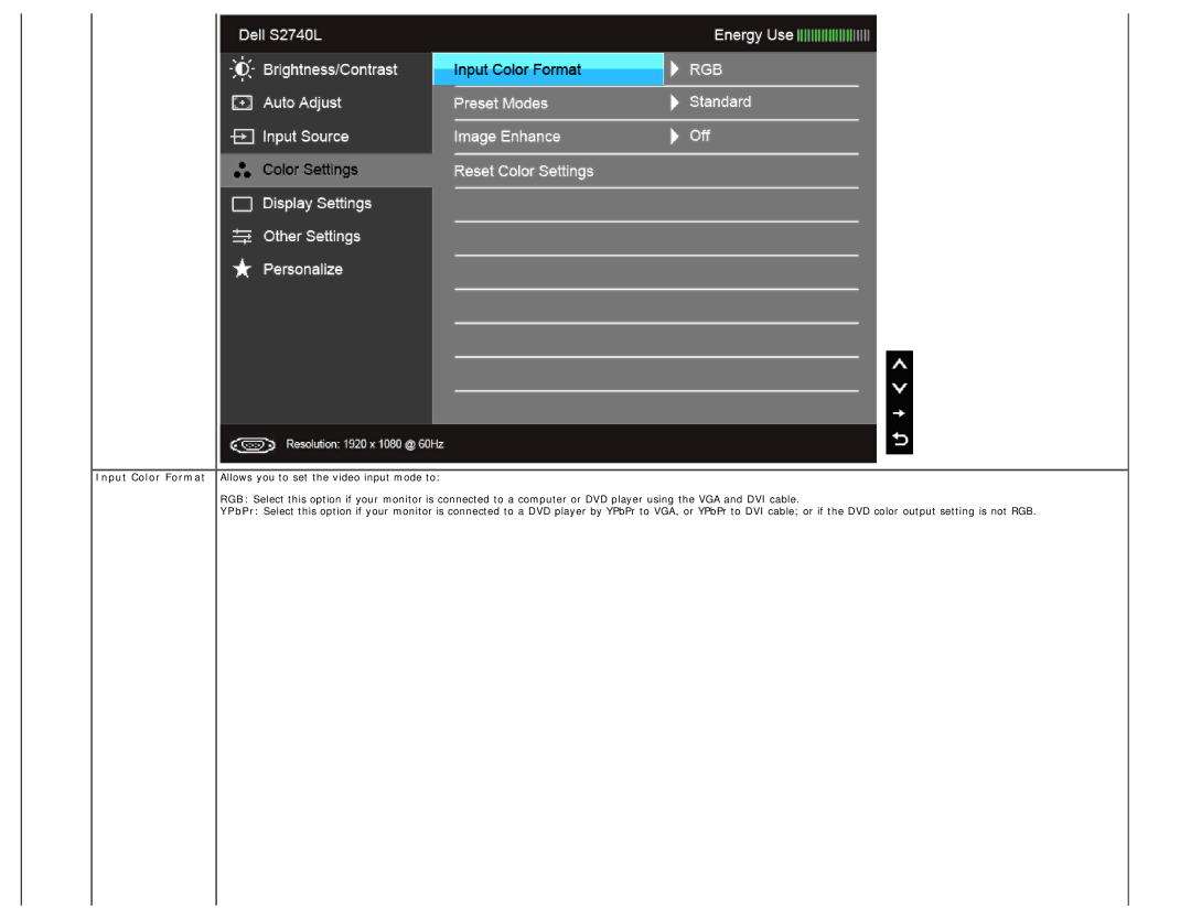 Dell 225-3894, S2740LB manual 