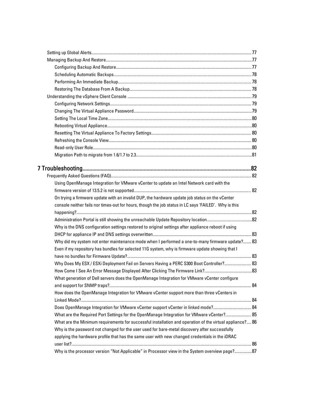 Dell 2.3 manual Troubleshooting, Configuring Network Settings 