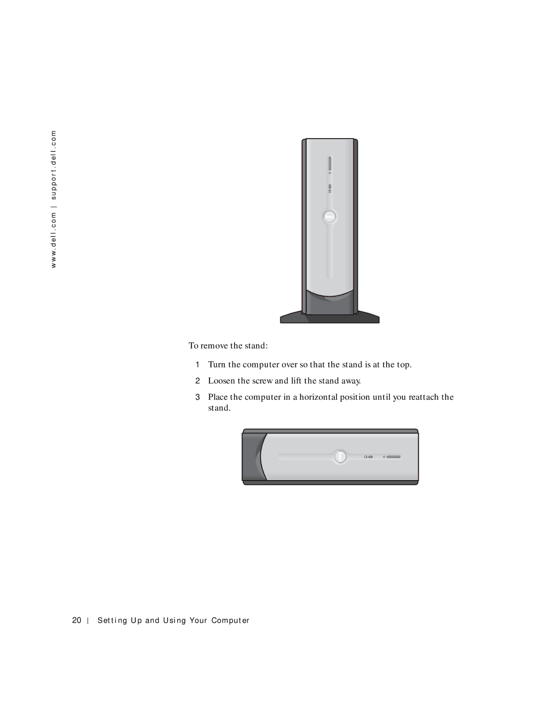 Dell 2300C manual Setting Up and Using Your Computer 