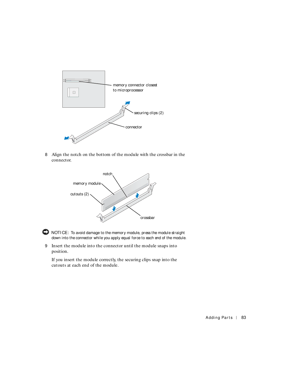 Dell 2300C manual To microprocessor 